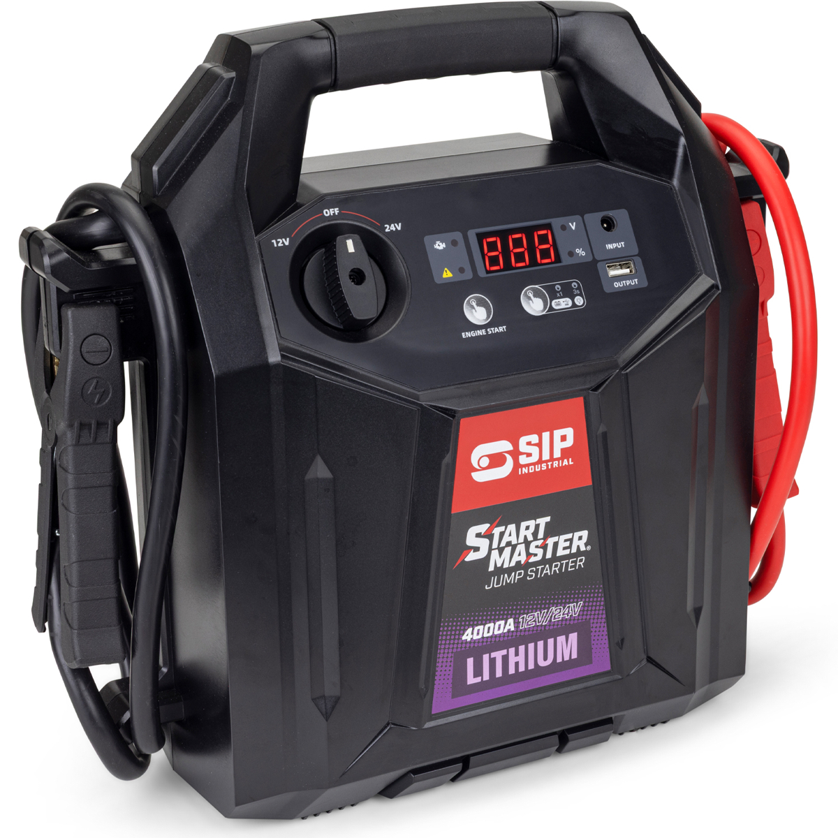 SIP 4000A 12V/24V Lithium Jump Starter
